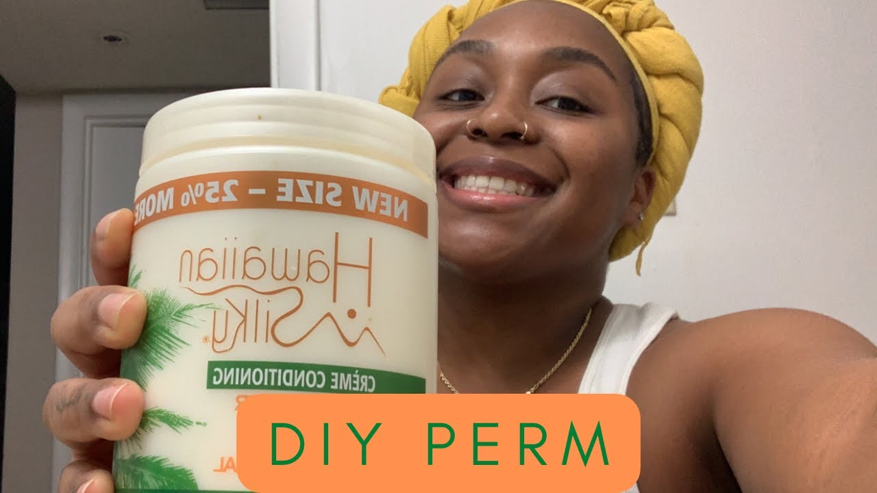 DIY Hawaiian Silky Perm with Ebin, Creme of Nature, and KeraCare #ebin #hawaii #cremeofnature