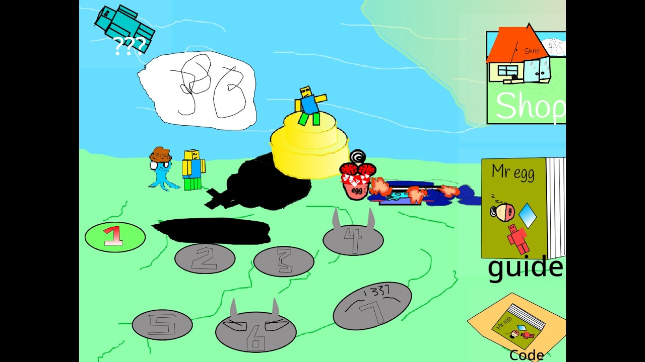 Mr Egg little game 1 (My scratch game)