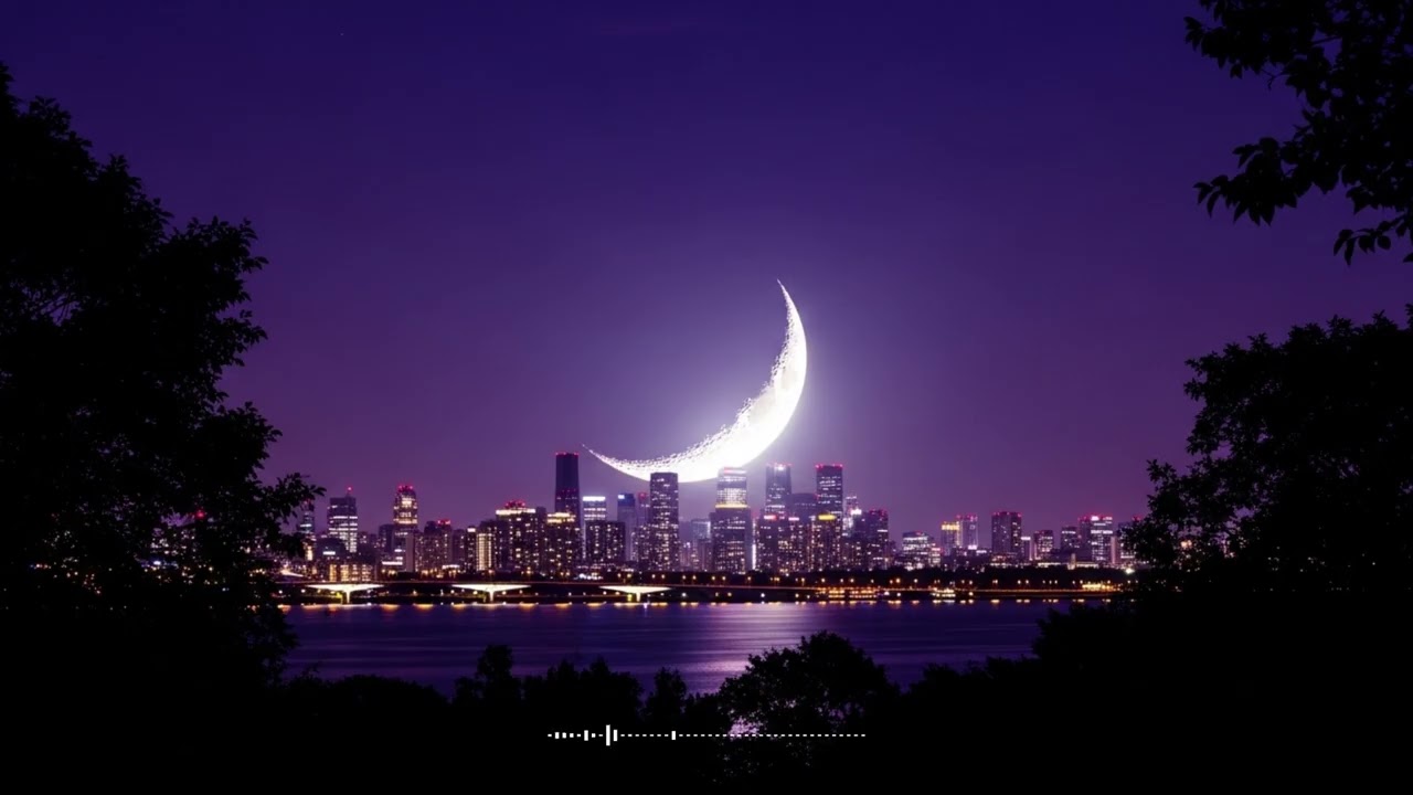 🌃 Quiet City Night Sleep Music for Stress Relief and Insomnia | No Lyrics Music