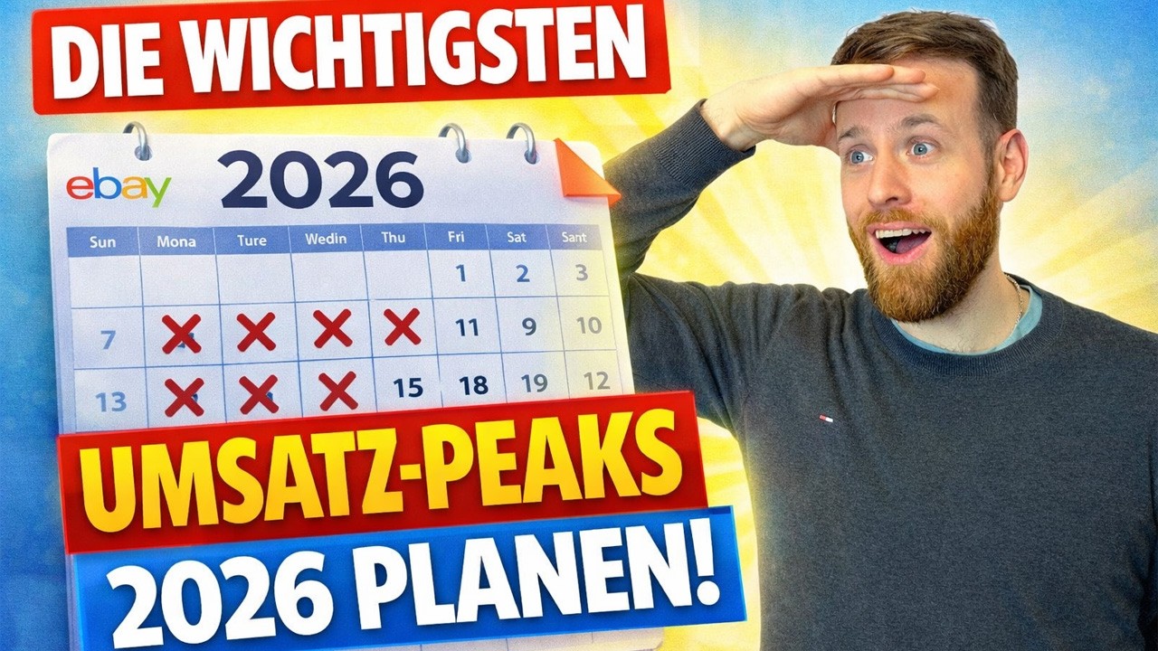 eBay Marketing Trends Kalender - Erreiche 2026 dein bestes Umsatzjahr mit Planung & Strategie