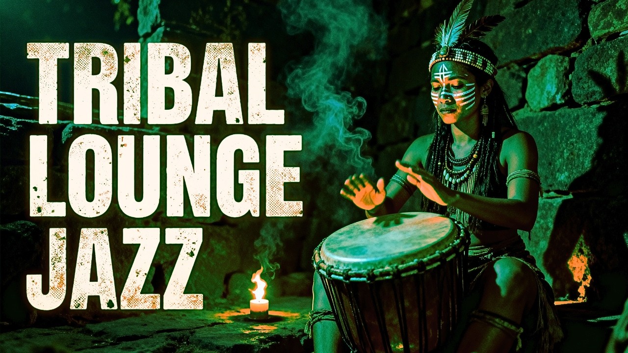 Tribal Drum Jazz Instrumental | Midnight Fire Pulse