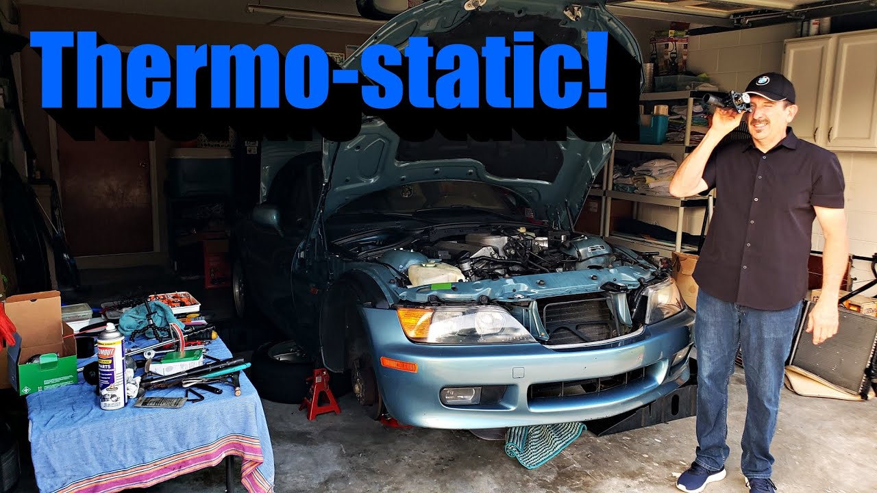 The Big Job Part Four: Changing the Thermostat and Housing BMW Z3!