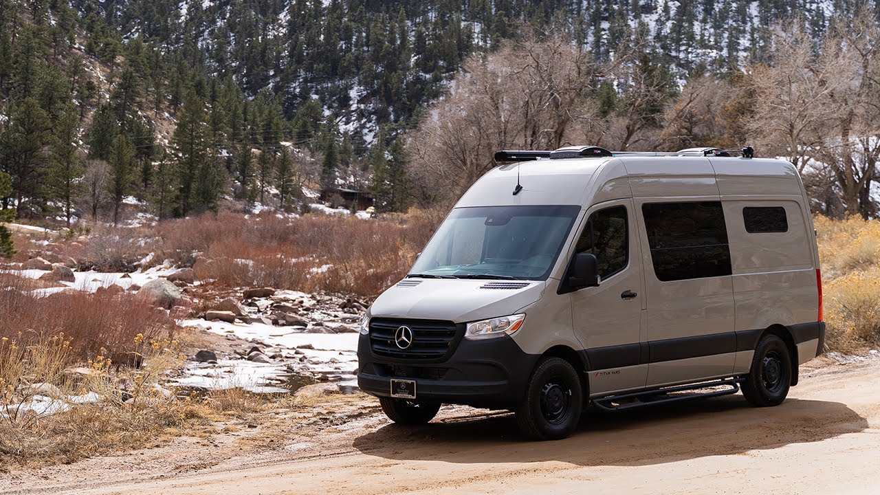 Camper Van Showcase: Kronos - Luxurious and Cozy Adventure Van Conversion