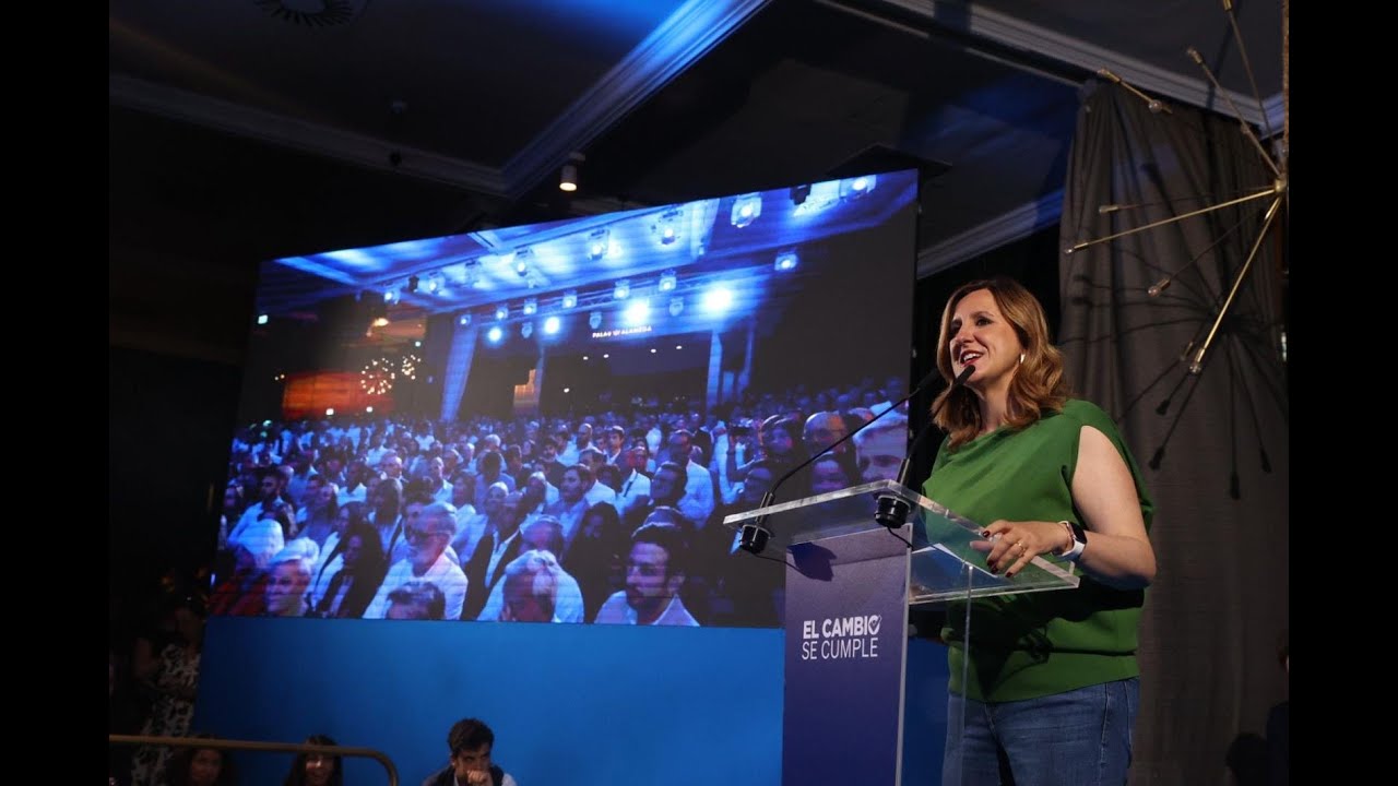 Intervención María José Catalá - Un año de la victoria electoral.