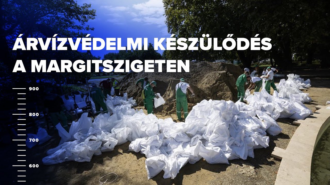 „Nagyon gyors a víz emelkedése a Margitszigeten, de fel vagyunk készülve”