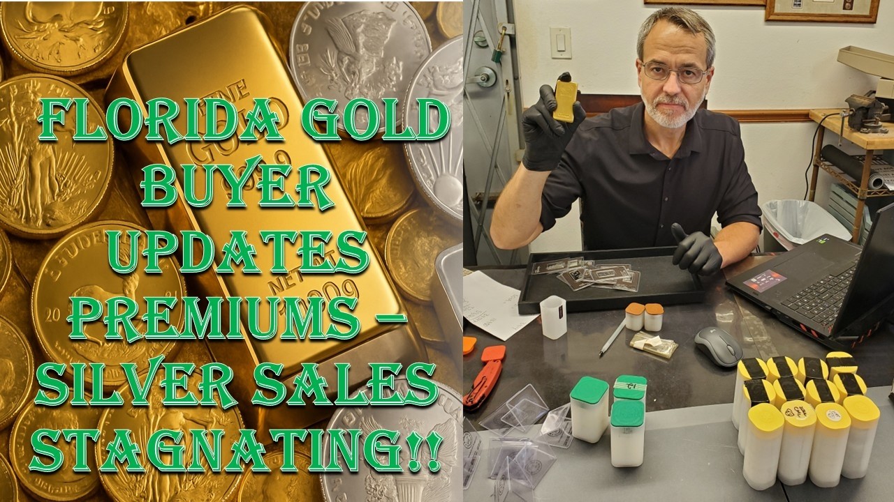 Florida Gold Buyer Updates Premium and Inventory Levels - 2/26/26 - Silver Sales Stagnating!!!