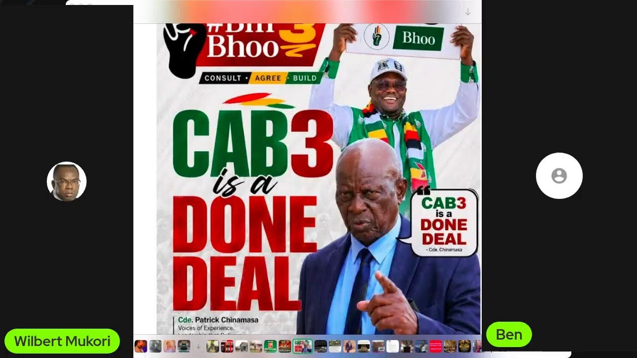 CAB3: WHAT IS THE CONSTITUTIONAL AMENDMENT BILL No. 3 REAL ABOUT? HOW MANY ZIMBABWEANS KNOW THAT?