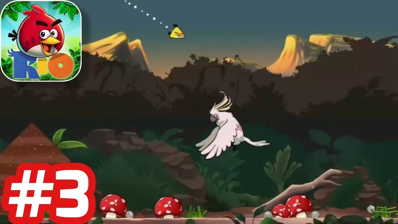 Angry Birds Rio - Gameplay Walkthrough - Part 3 Jungle Escape (Level 1 - 30) iOS/Android