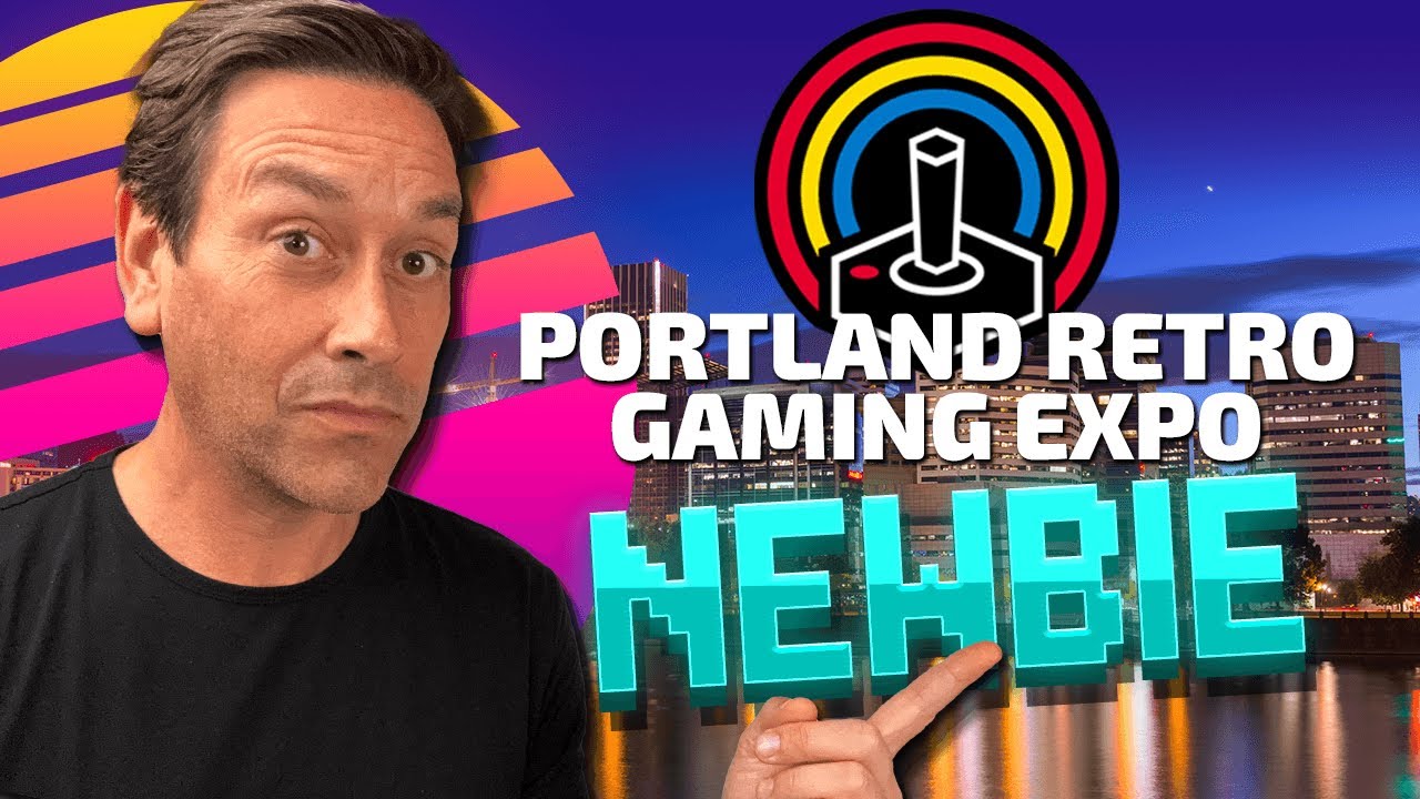 Итак, НОВИЧОК отправился на выставку Portland Retro Gaming Expo с участием счастливого консольног...