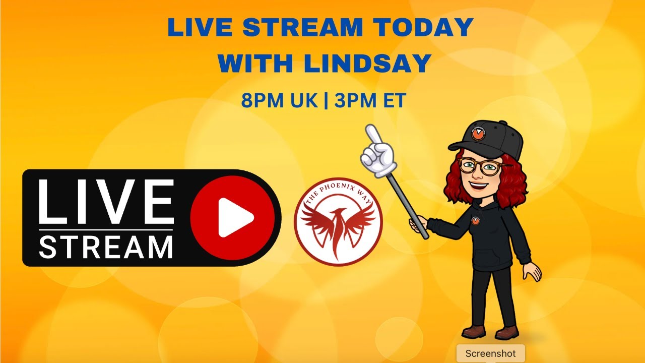 Day 174 - going live with Lindsay - 8PM UK time