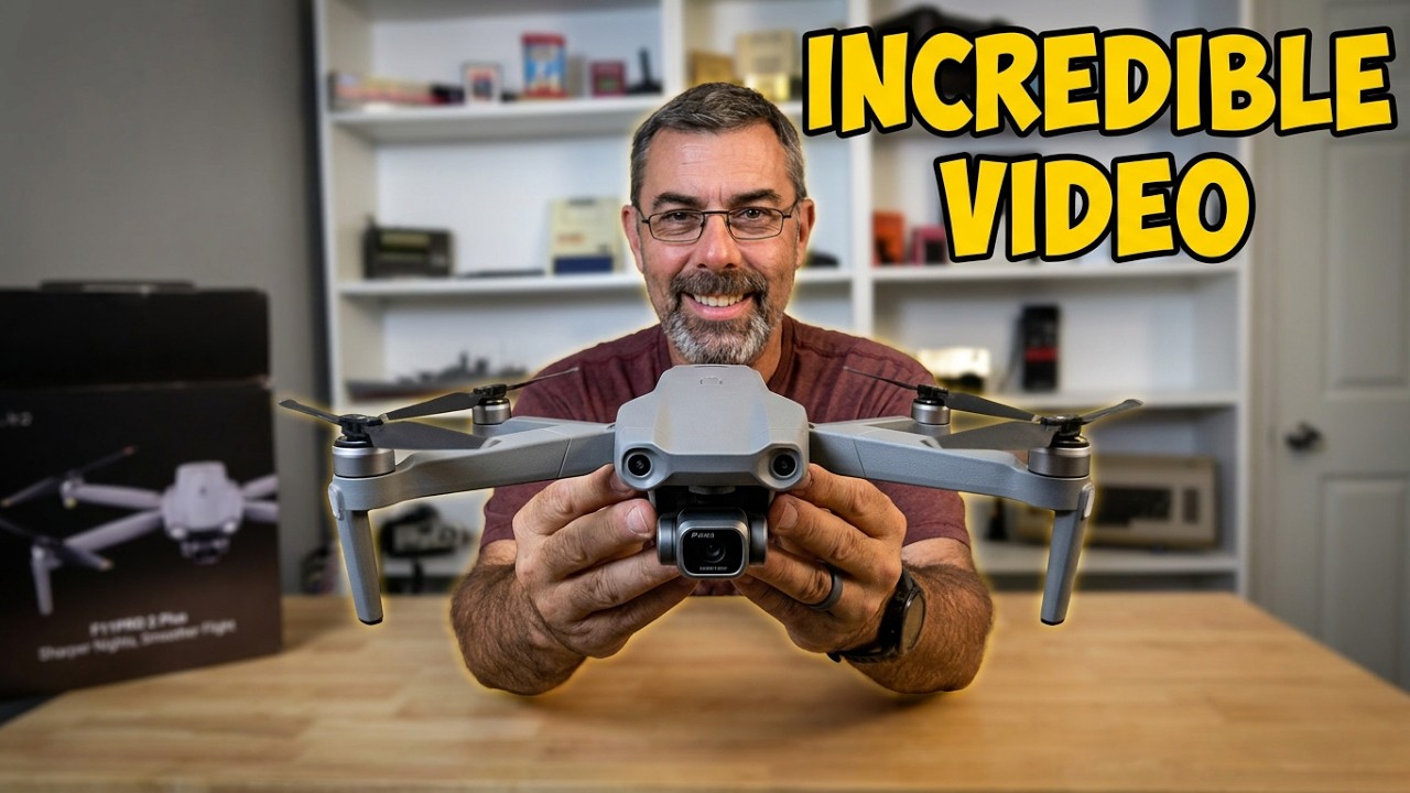 Ruko F11Pro 2 Plus 4K Drone. This thing takes some really incredible video!