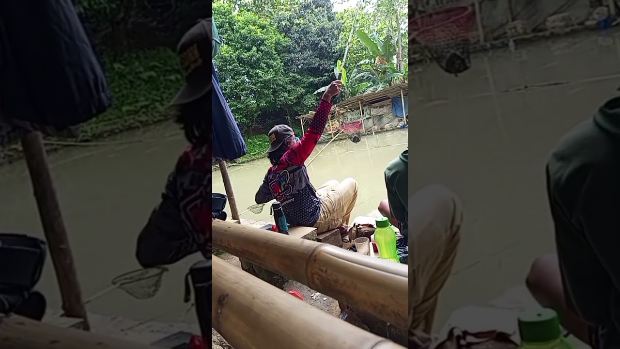 hiburan masih hoki dapat ikan 