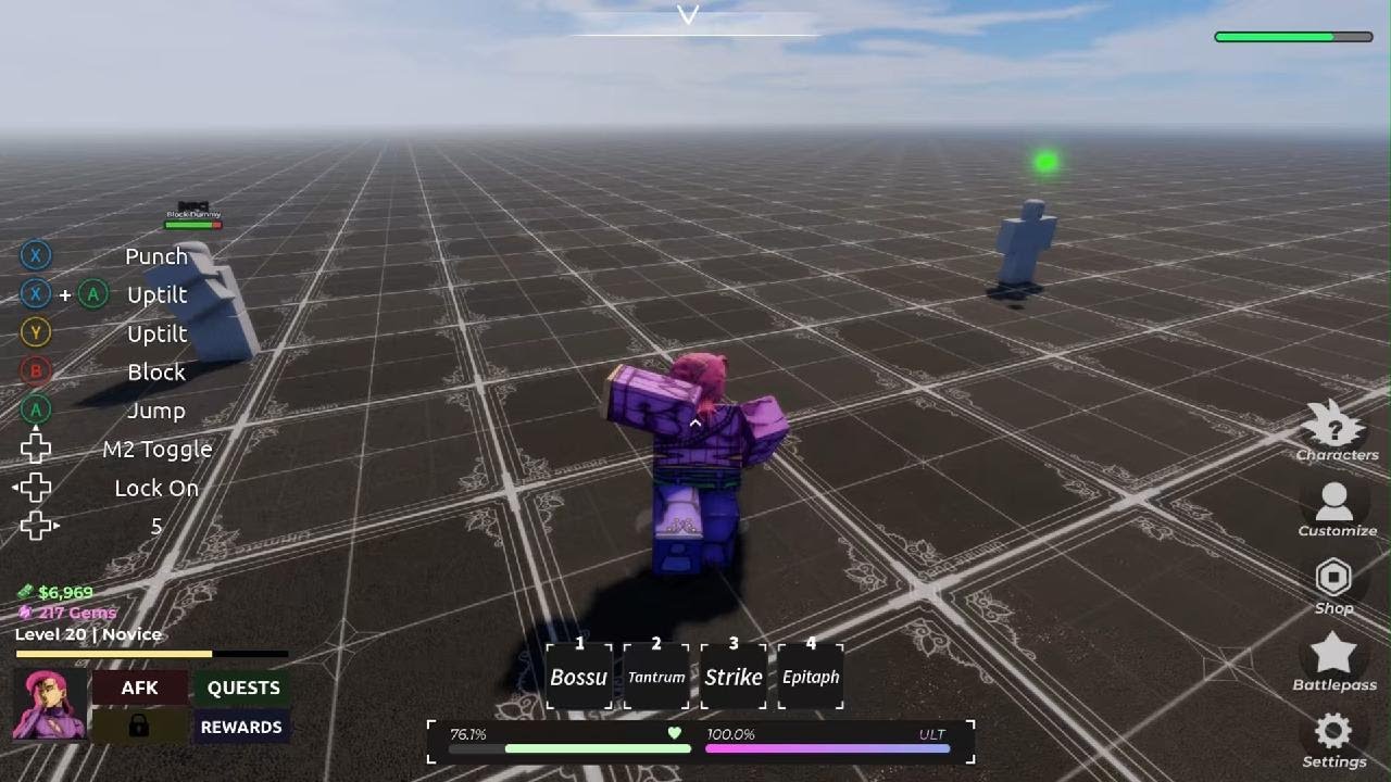 Best Diavolo base combo (Anime unlimited update)