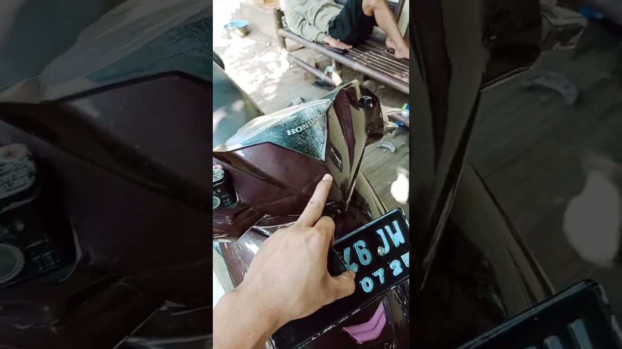 letak flasher lampu riting beat karbu