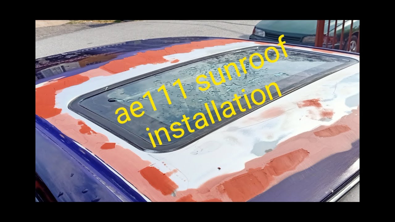 Pasang sunroof mazda dekat toyota corolla ae111?