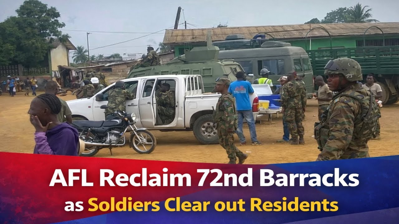 AFL Reclaimed  72nd Barracks As Soldiers Clear Out Residents