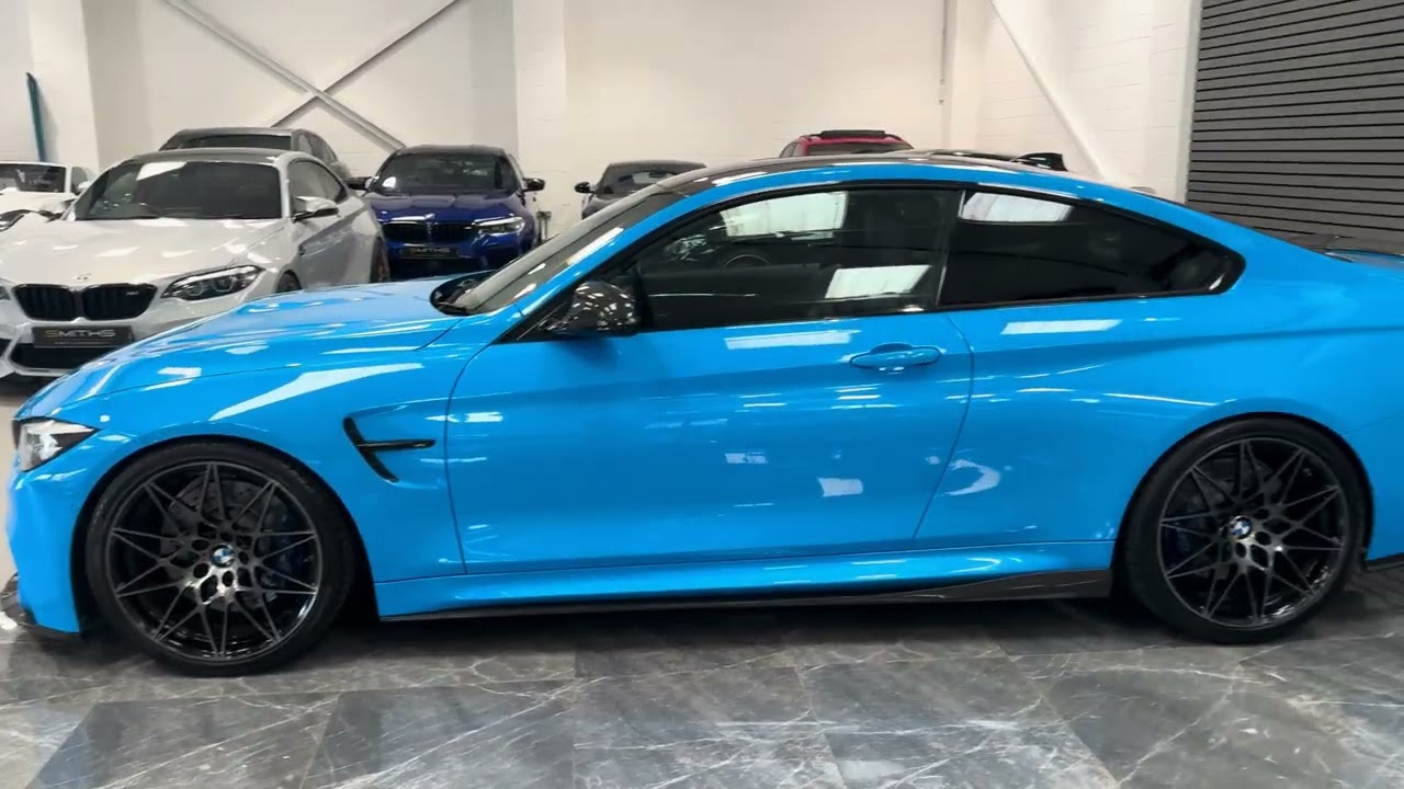 2019 BMW M4 COMPETITION COUPE RIVIERA BLUE