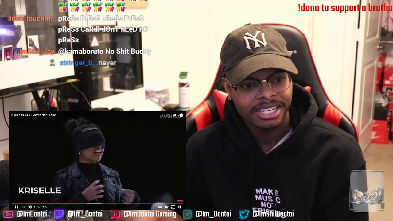 ImDontai Reacts To Jubilee 6 Asians vs 1 Non Asian