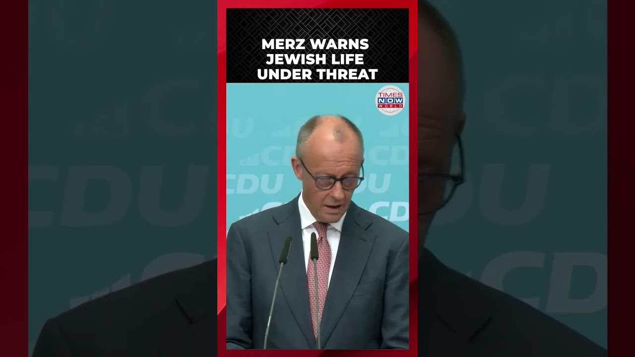 WATCH: Merz Declares &lsquo;Jewish Life in Germany No Longer Safe&rsquo; After Crushing Berlin Election Defeat!