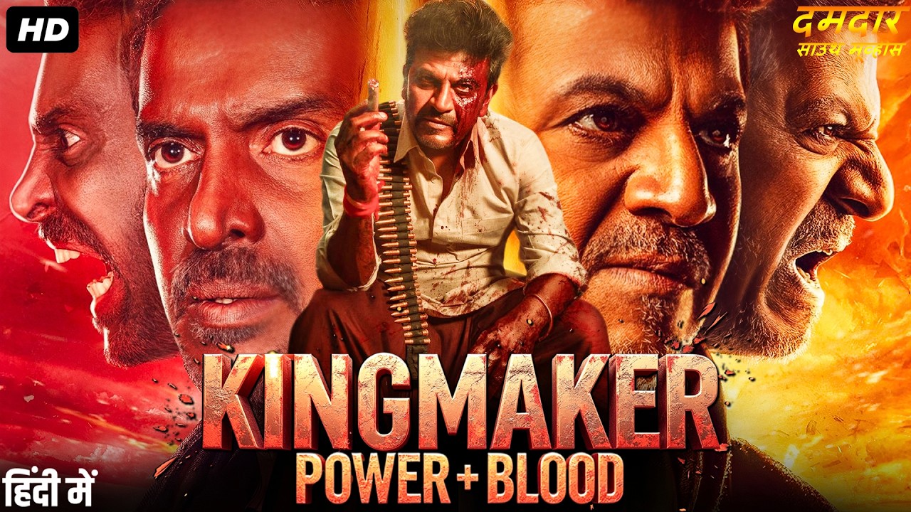 KINGMAKER: POWER & BLOOD - Hindi Dubbed Full Movie | Shiva Rajkumar, Kriti Kharbanda | Action Movie