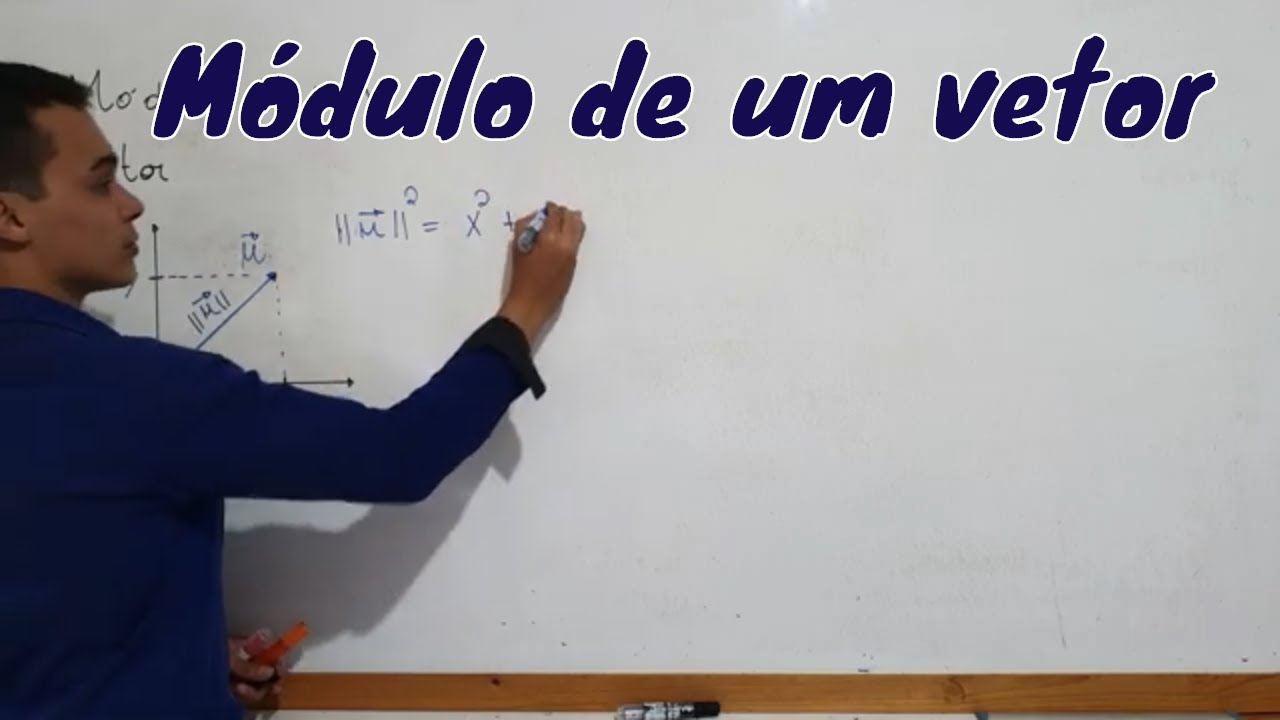 Aula 7 -  m&oacute;dulo de um vetor