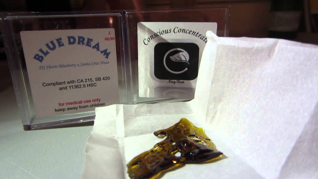 Blue Dream | Conscious Concentrates | Shatter | Da