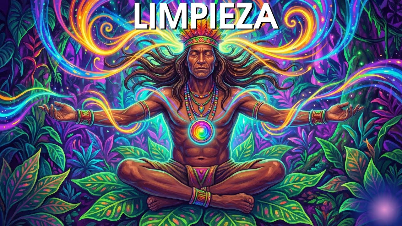 Música Chamánica de Sanación 🌿 Elimina Toda Energía Negativa y Bloqueos | Limpieza de Aura Fuerte