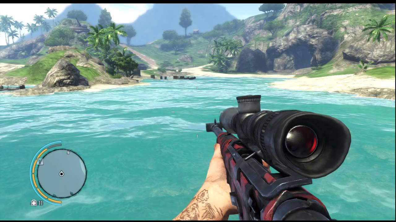 🦈 Far Cry 3 – Shark Hunting with Unlocked Weapons | Xbox 360 Open World Chaos! 🔥🎮🌴
