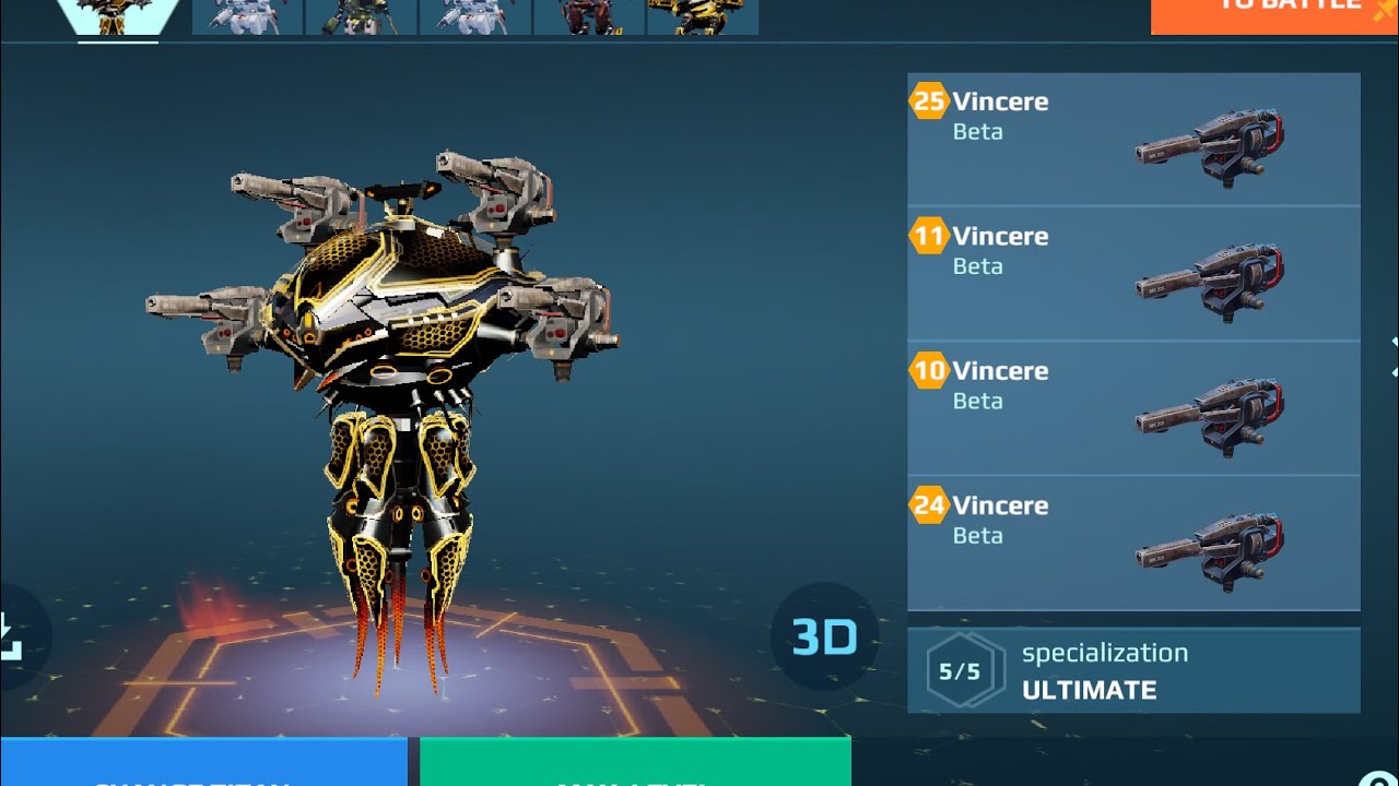 OMG!🤩VINCERE ON NODENS WITH NUC/AMP SHREDS TITANS LIKE ITS NOTHING | War Robots