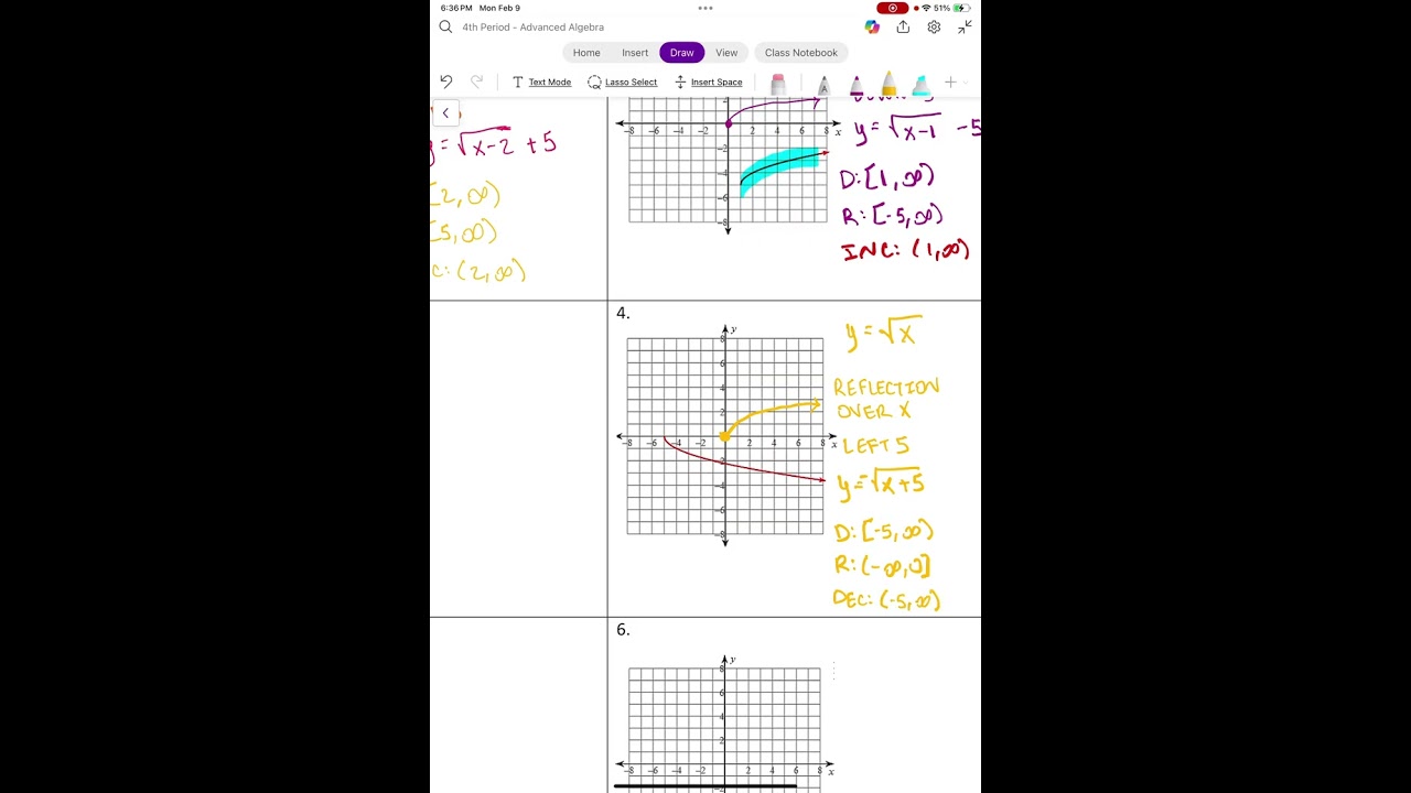 Advanced Algebra Unit 8 Test Review