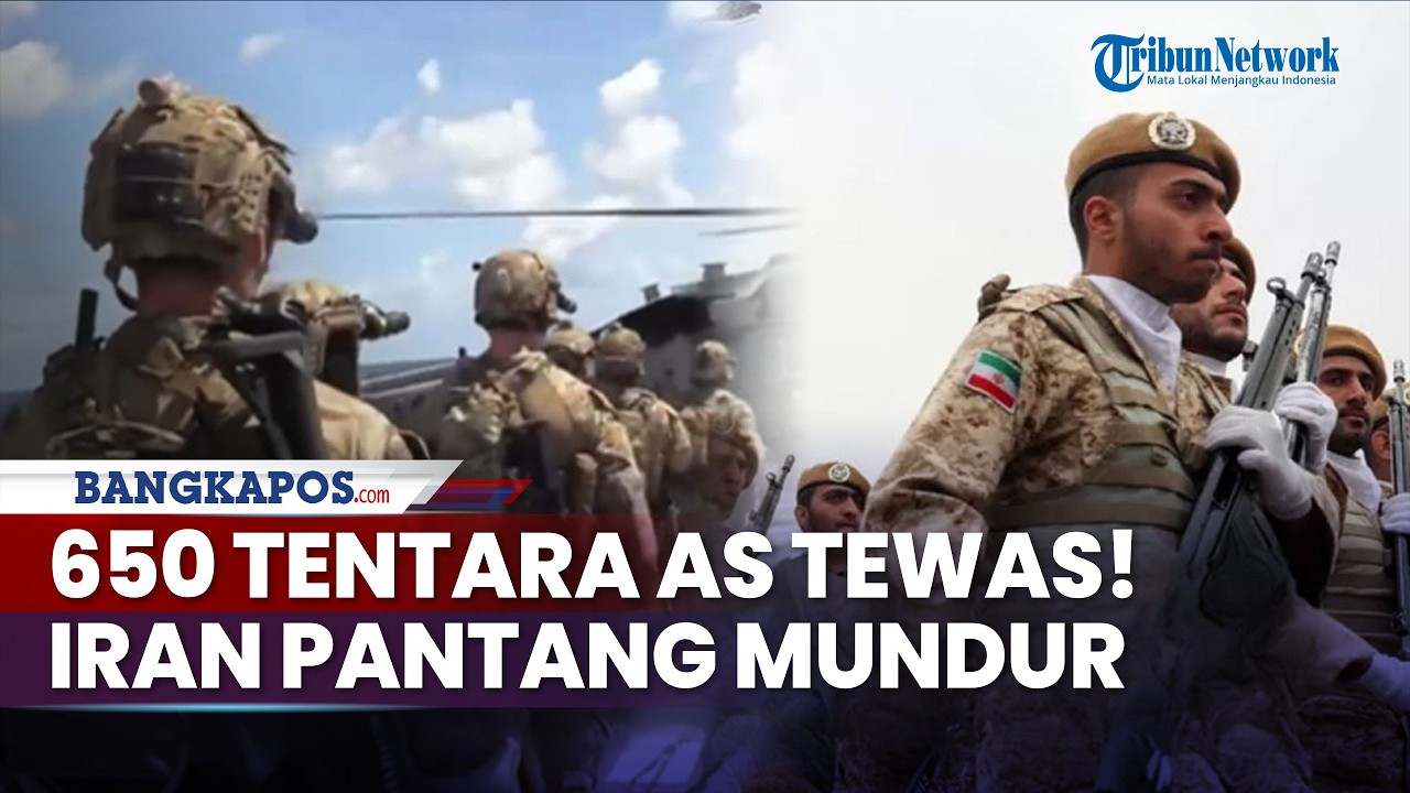 Ratusan Tentara AS Tewas! Iran Klaim Markas Komando Amerika Hancur, IRGC Lanjutkan Serangan