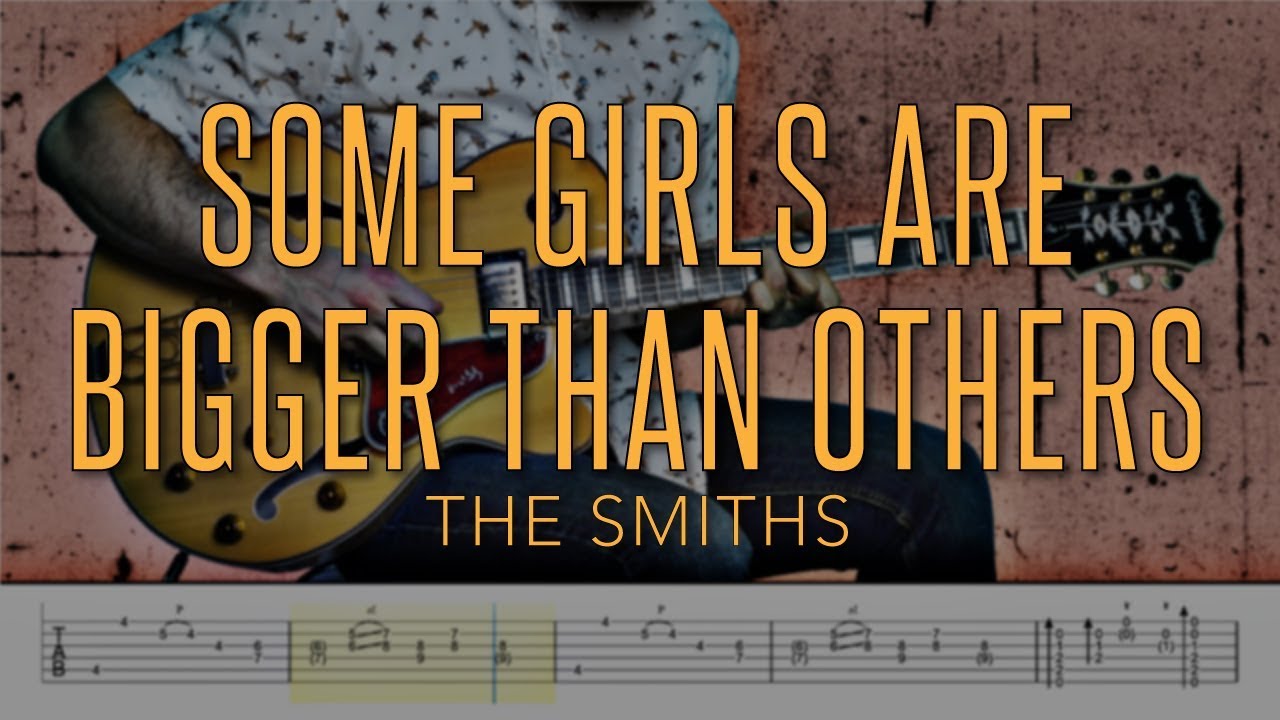 Some Girls Are Bigger Than Others - The Smiths |HD Guitar Tutorial With Tabs