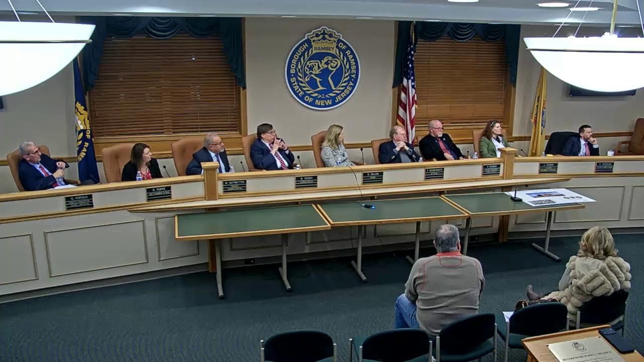 Borough of Ramsey Mayor and Council Regular Session Meeting 02-11-26