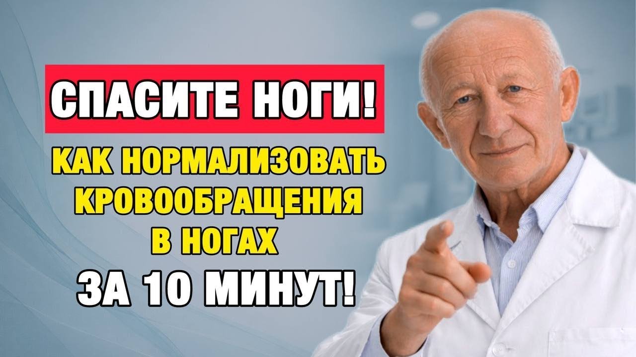 «Ноги мёрзнут и тяжелеют? Сделайте ЭТО — и кровь пойдёт уже через 10 минут!»