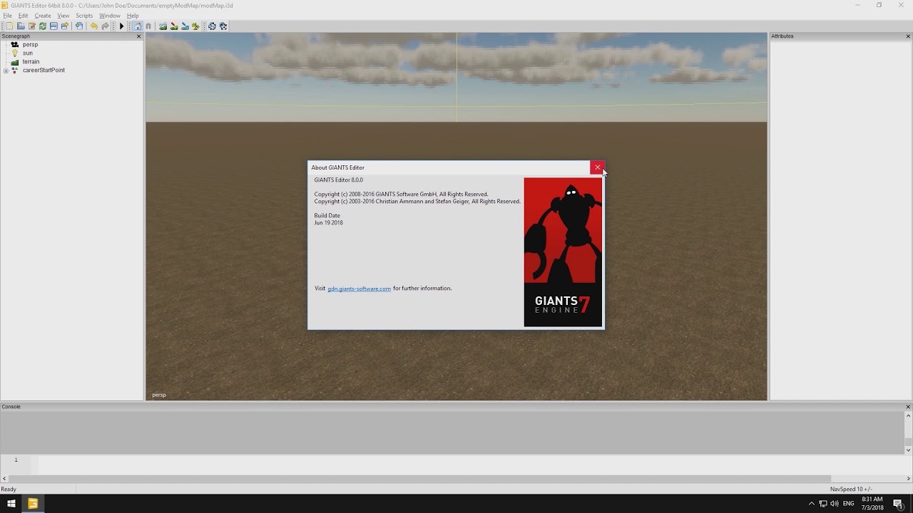 #02 FS 19 Modding Tutorial - Basic functions of the GIANTS Editor [Englisch/English]
