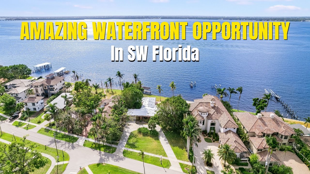 SWFL Real Estate for Sale: An Amazing Waterfront Opportunity on McGregor Blvd in Fort Myers, Florida