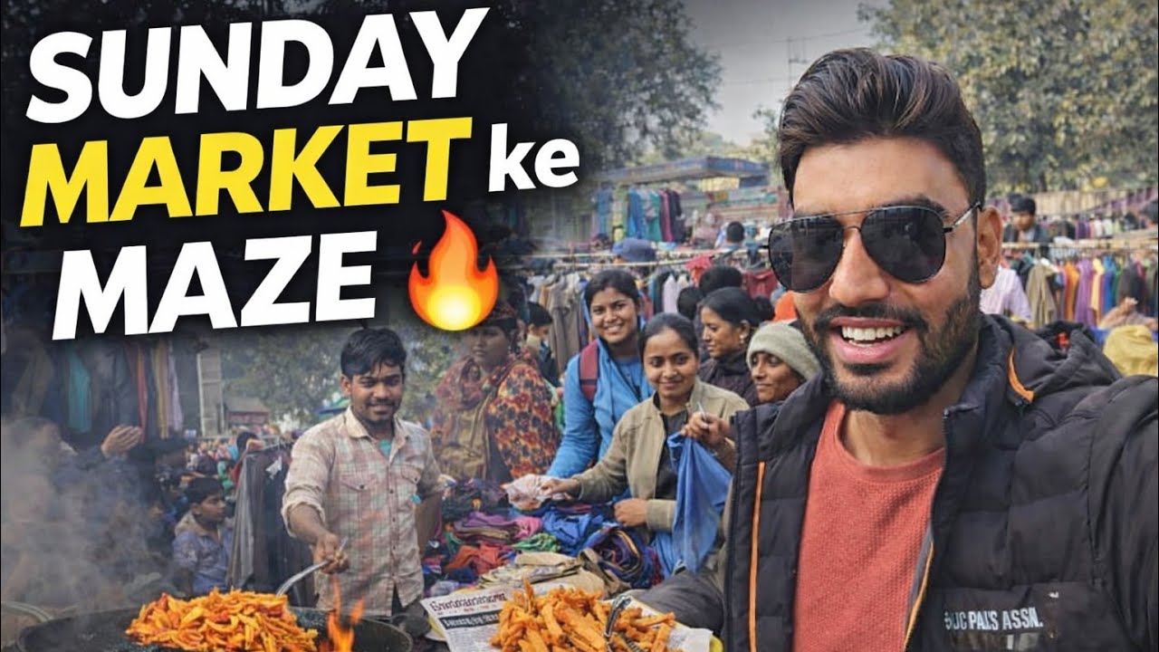 Kashipur Sunday Market ke Maze 😍 | Sasta Shopping + Street Food | Vlog