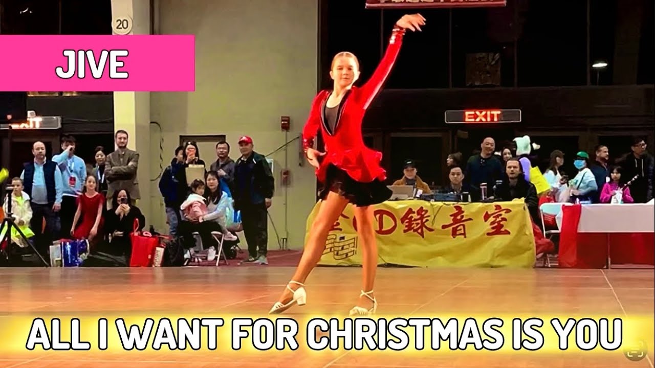 JIVE｜Mariah Carey - All I Want For Christmas Is You｜Ballroom Dance