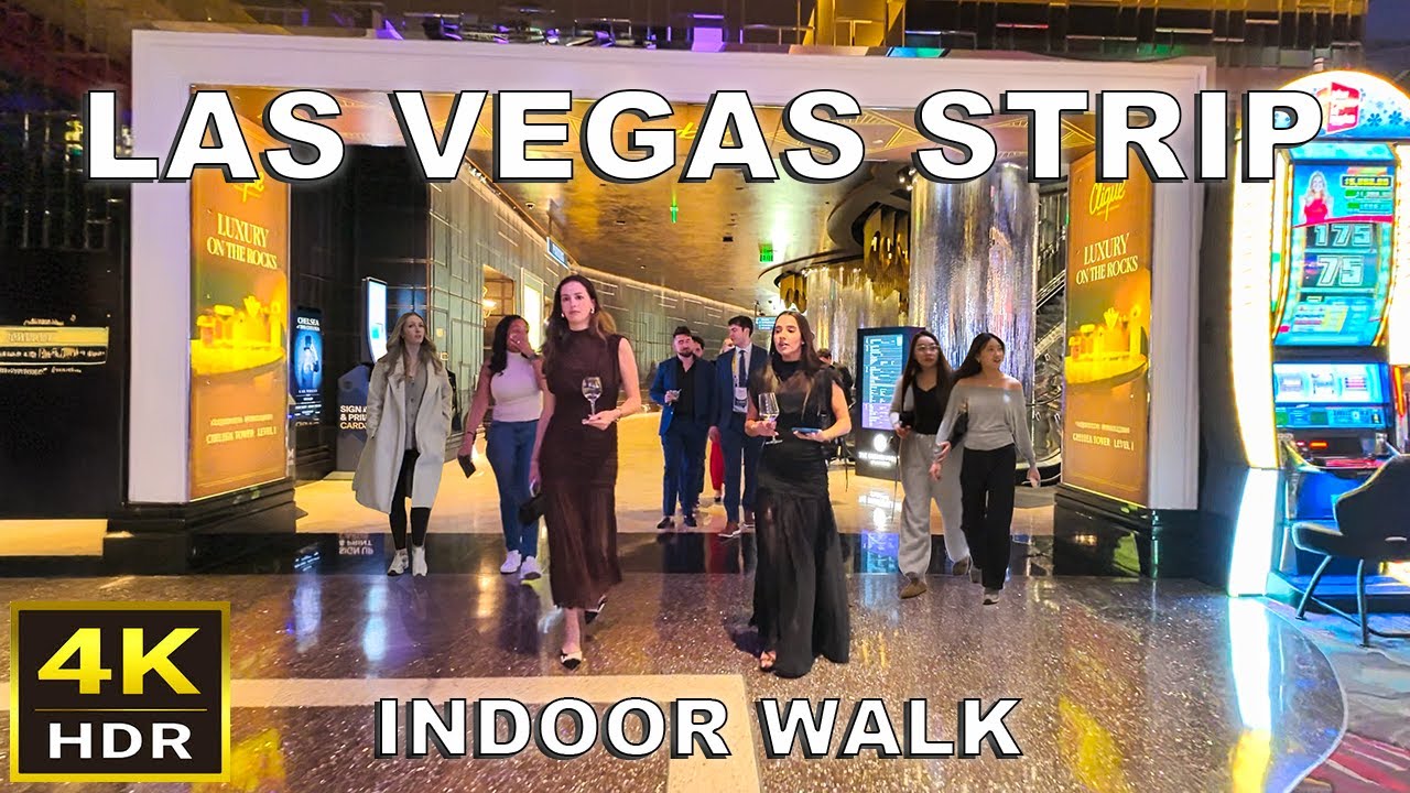 Las Vegas Strip Indoor Walking Tour | February 2026 | Caesars Palace to Mandalay Bay