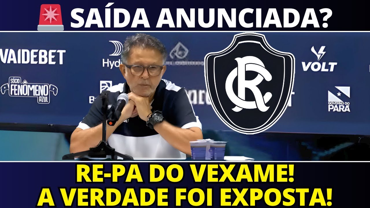 ⚠️👉NINGUÉM ACREDITOU! A JUSTIFICATIVA DE OSORIO QUE REVOLTOU O TORCEDOR DO REMO! Leão Azulino