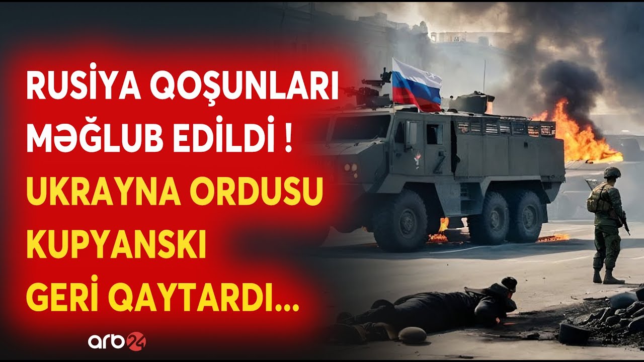 SON DƏQİQƏ! Rusiya ordusuna SARSIDICI ZƏRBƏ - Kiyev bu ərazini İŞĞALDAN AZAD ETDİ - CANLI