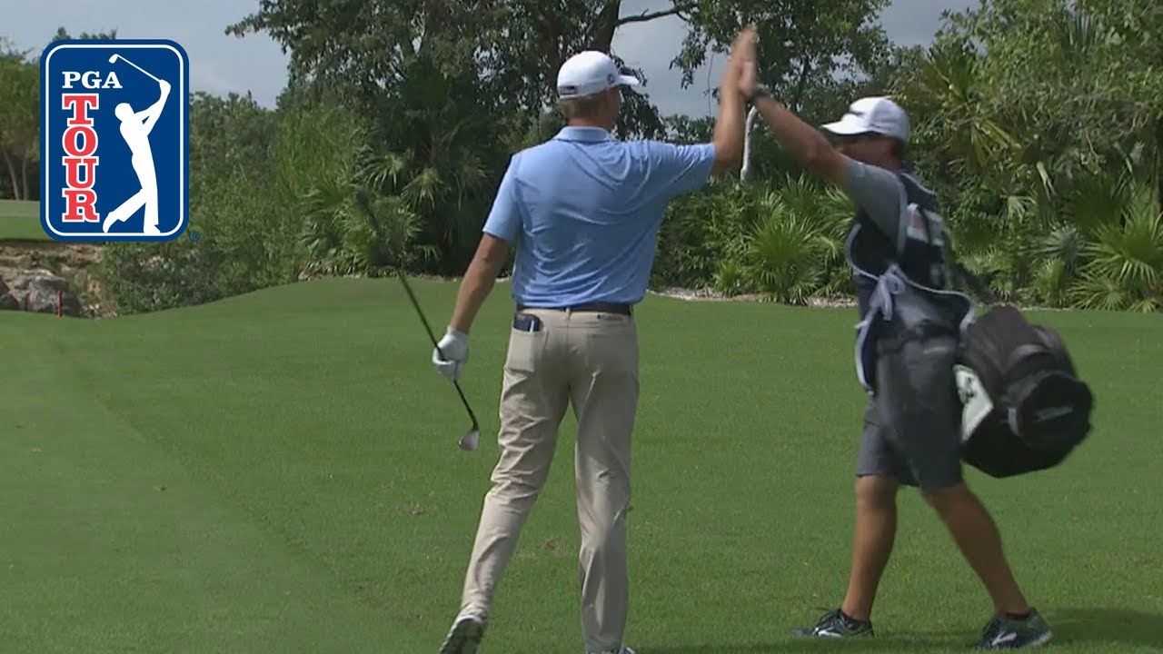 Patton Kizzire holes out for second-straight eagle at Mayakoba 2018