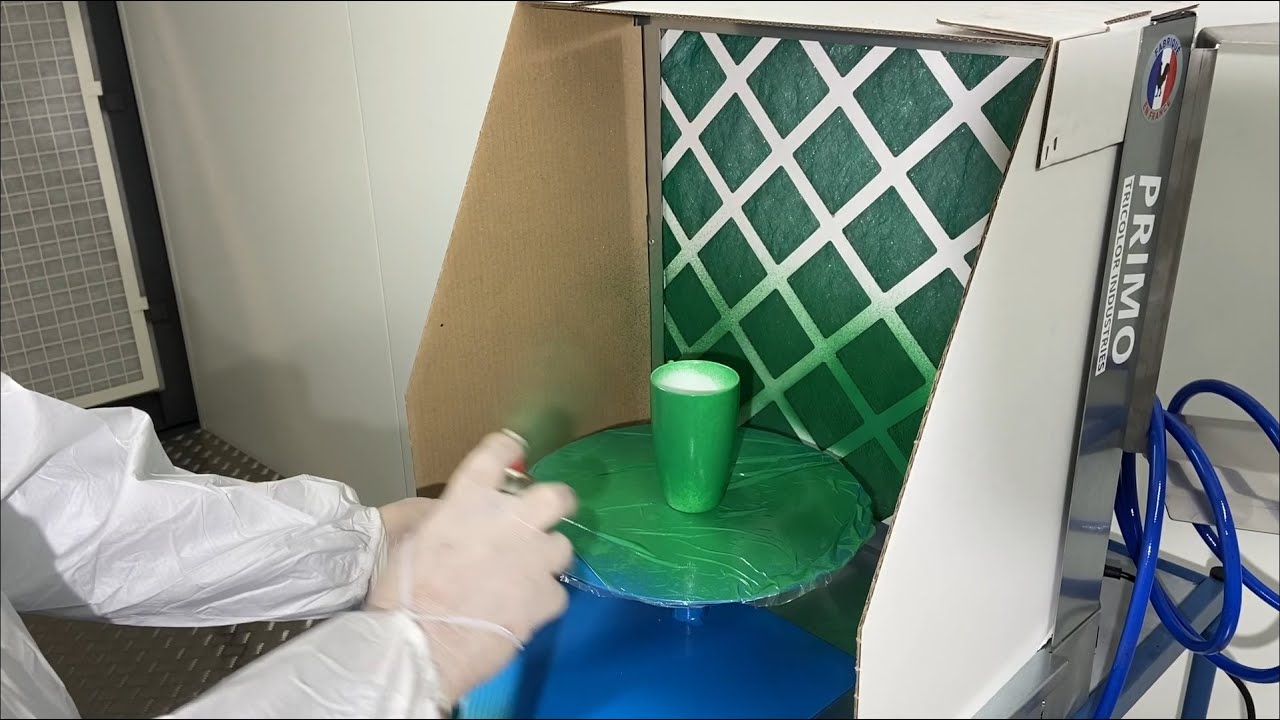 MINI cabine de peinture PRIMO -  Double filtration + charbon actif