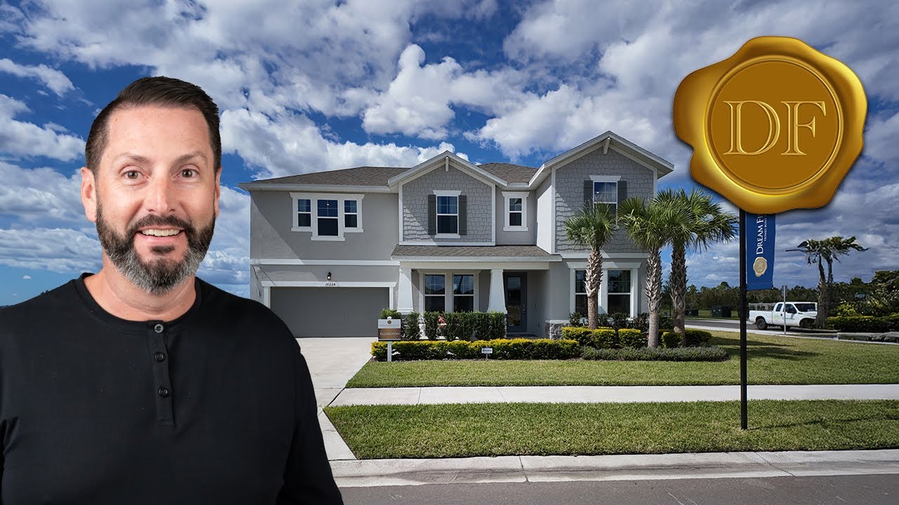 Экскурсия по новому дому: Dream Finder Homes | Анджелина, Флорида | Эллингтон Модел