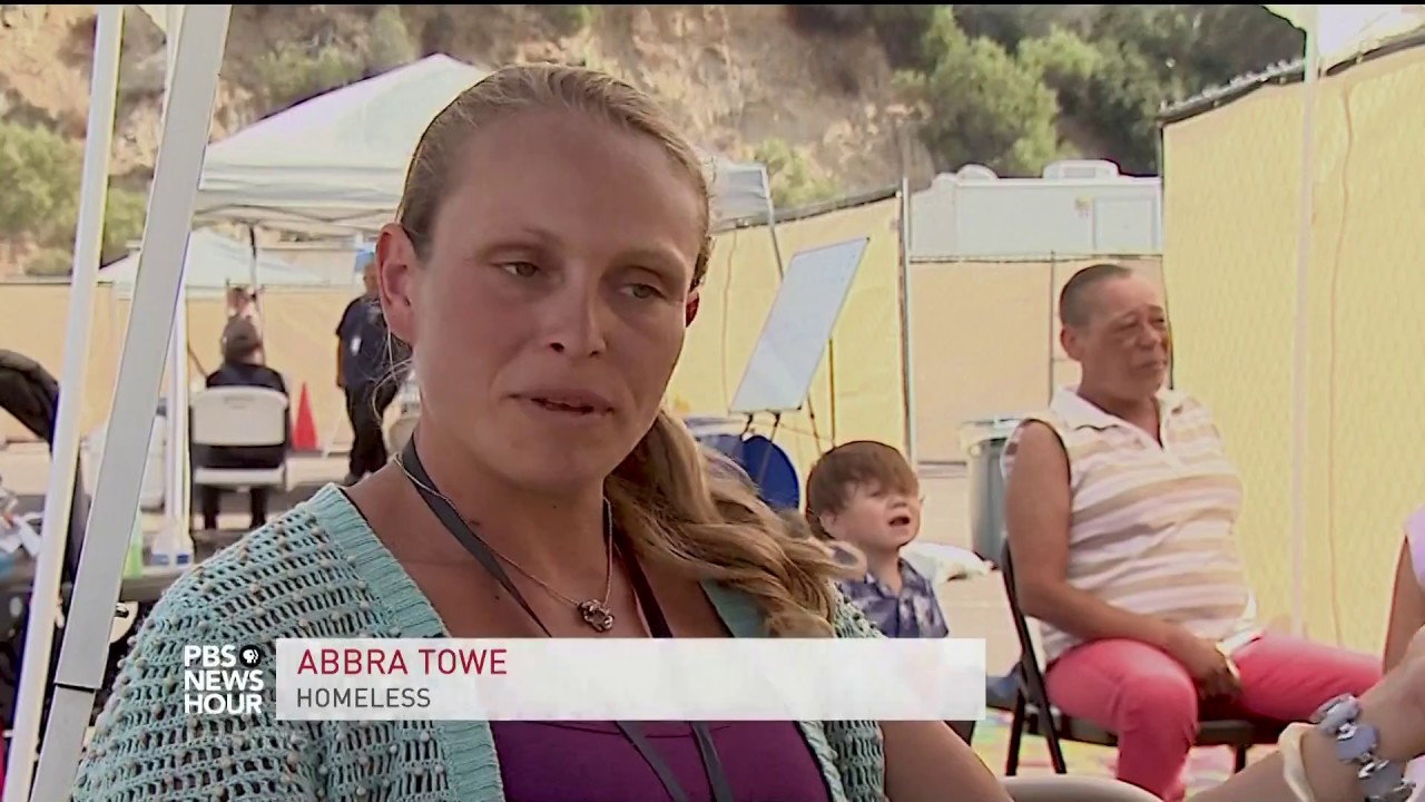 Campsites in San Diego are providing shelter for homeless families in need