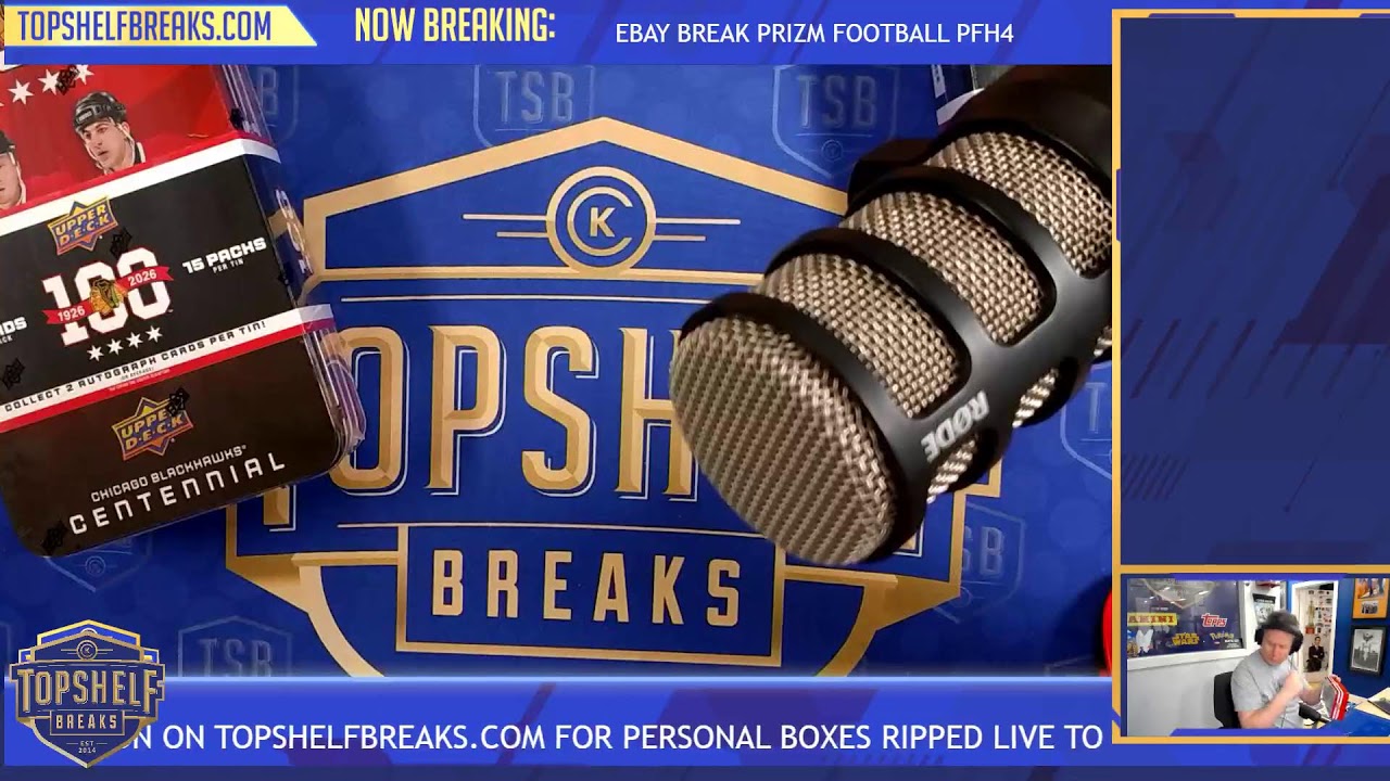 2-5 EBAY BREAKS LIVE NOW PRIZM FOOTBALL