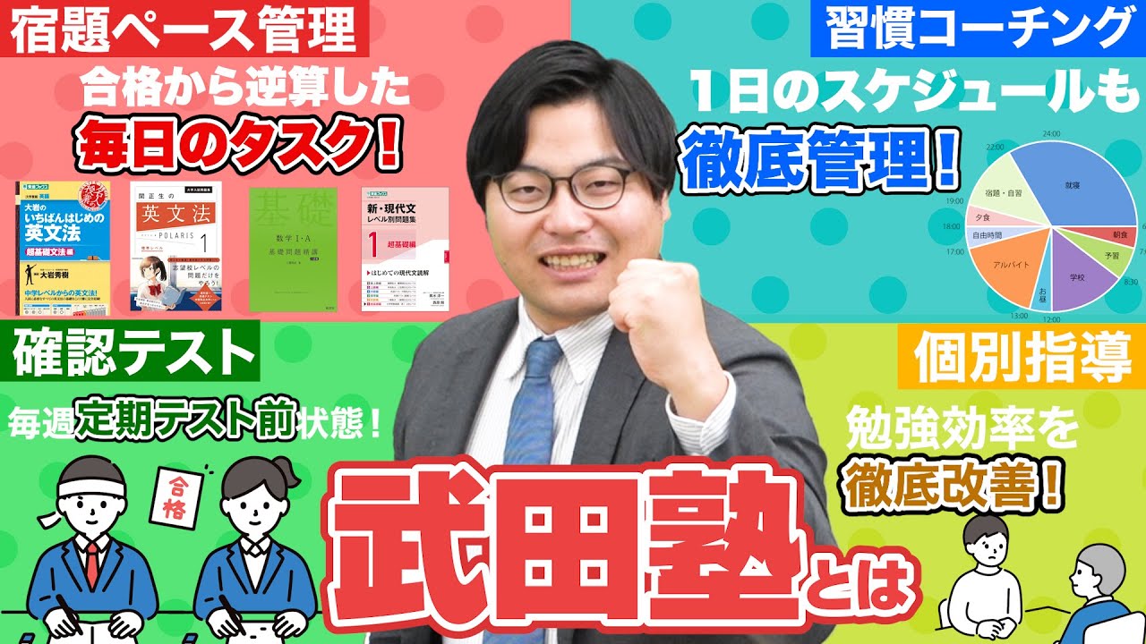【授業をしない塾】武田塾とはどんな塾か徹底解説します！