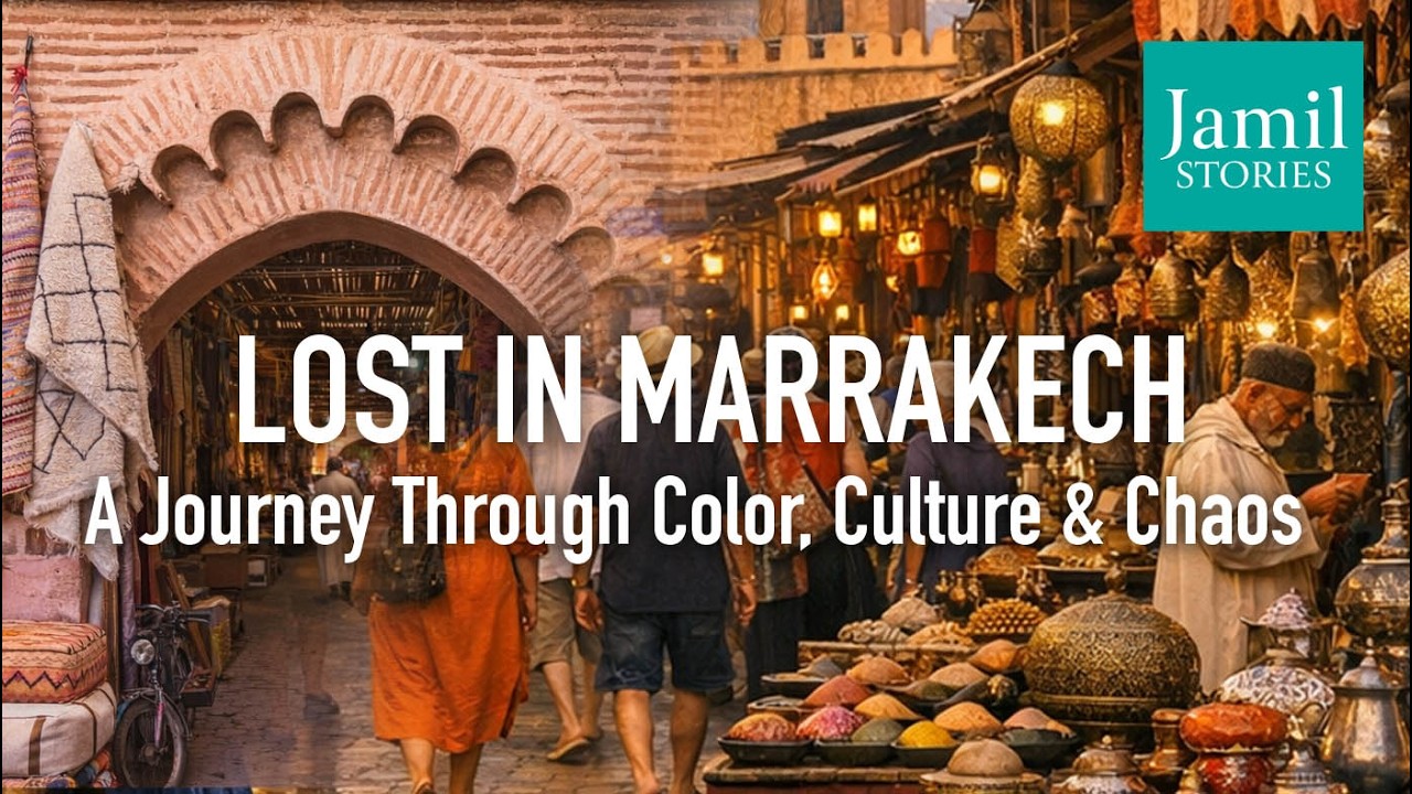 Lost in Marrakech Medina - A Walking Tour | A Magical Moroccan Experience | Jamil Stories