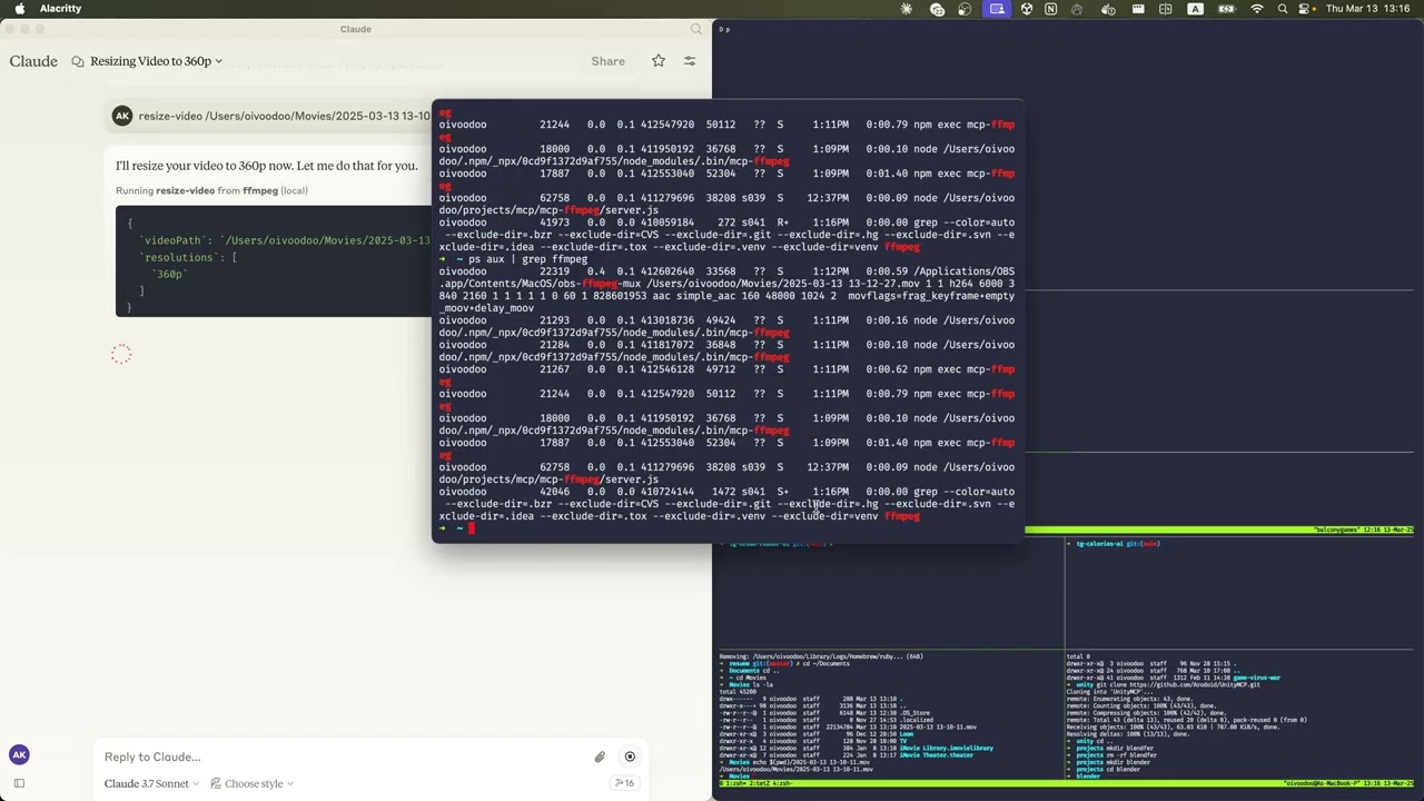 Demo of mcp-ffmpeg