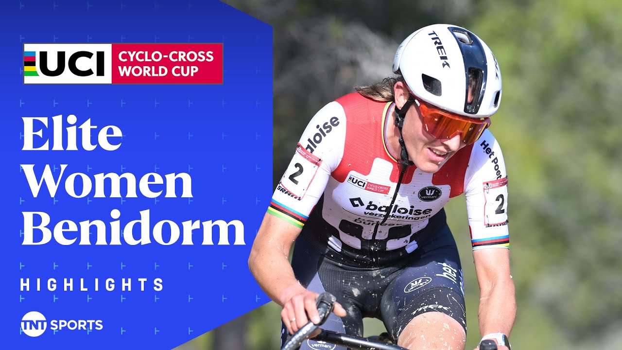 GREAT WIN! 💪 | Women's UCI Cyclo-Cross World Cup Benidorm Highlights | TNT Sports Cycling
